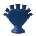 Tulpenvaas Hartvorm Blauw KLEI-collectie Heinen Delfts Blauw