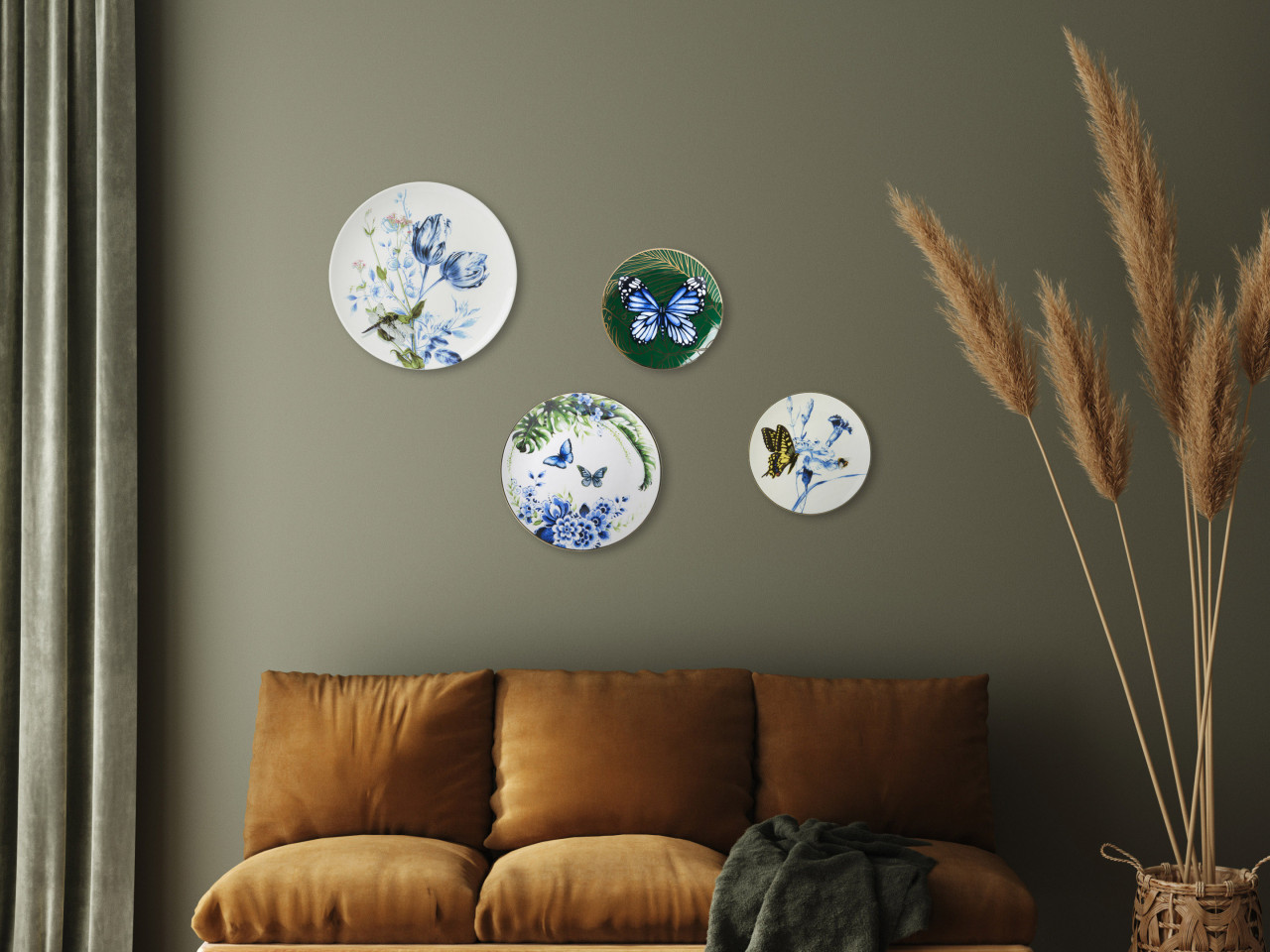 Wall plates » Heinen Delfts Blauw
