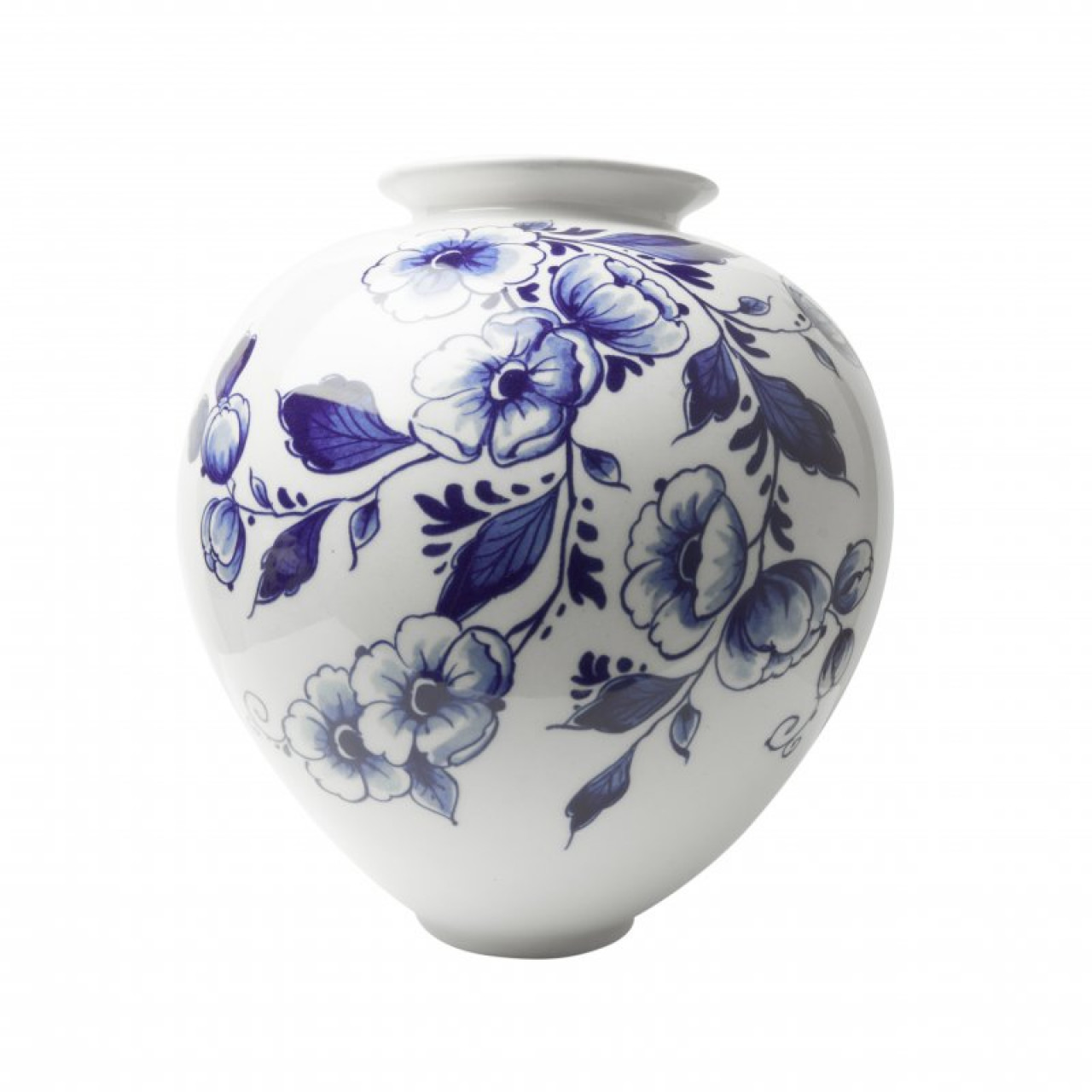 Buy Vase ball flower large Heinen Blauw