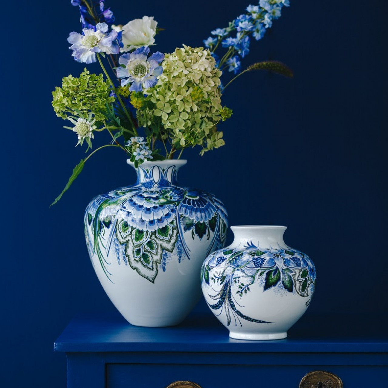 regeling Latijns Guggenheim Museum Buy Nature Flowervase » Heinen Delfts Blauw