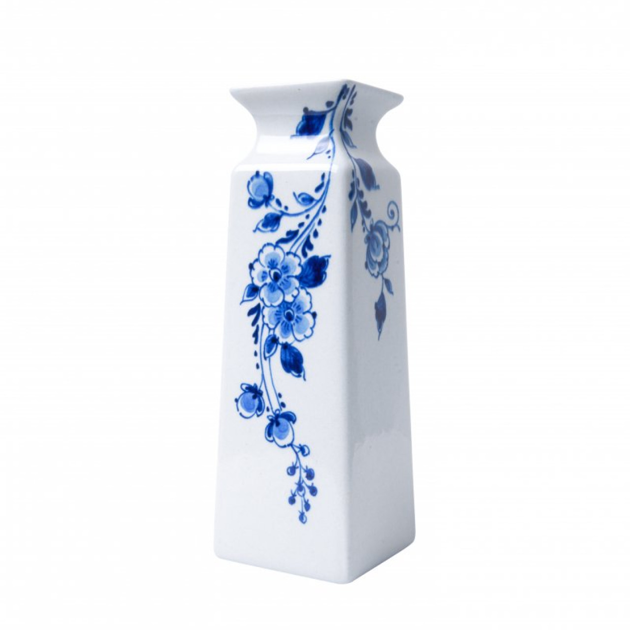 Buy square vase small Heinen Blauw