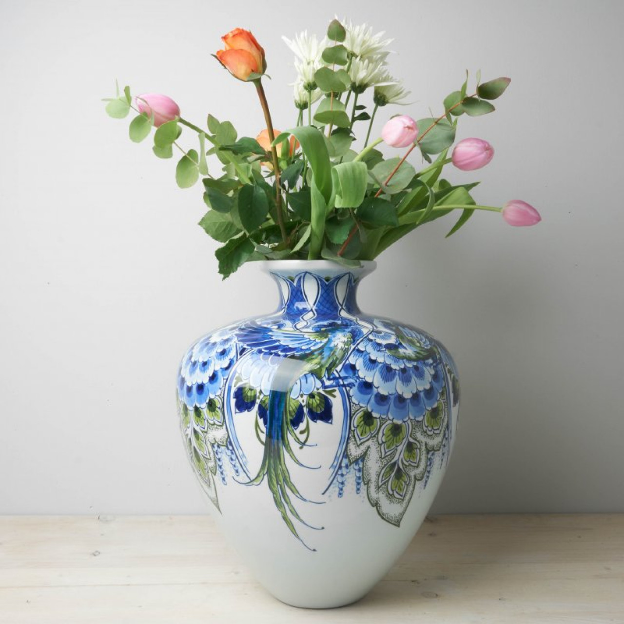 Af en toe Conventie Botanist Buy Nature Flowervase » Heinen Delfts Blauw