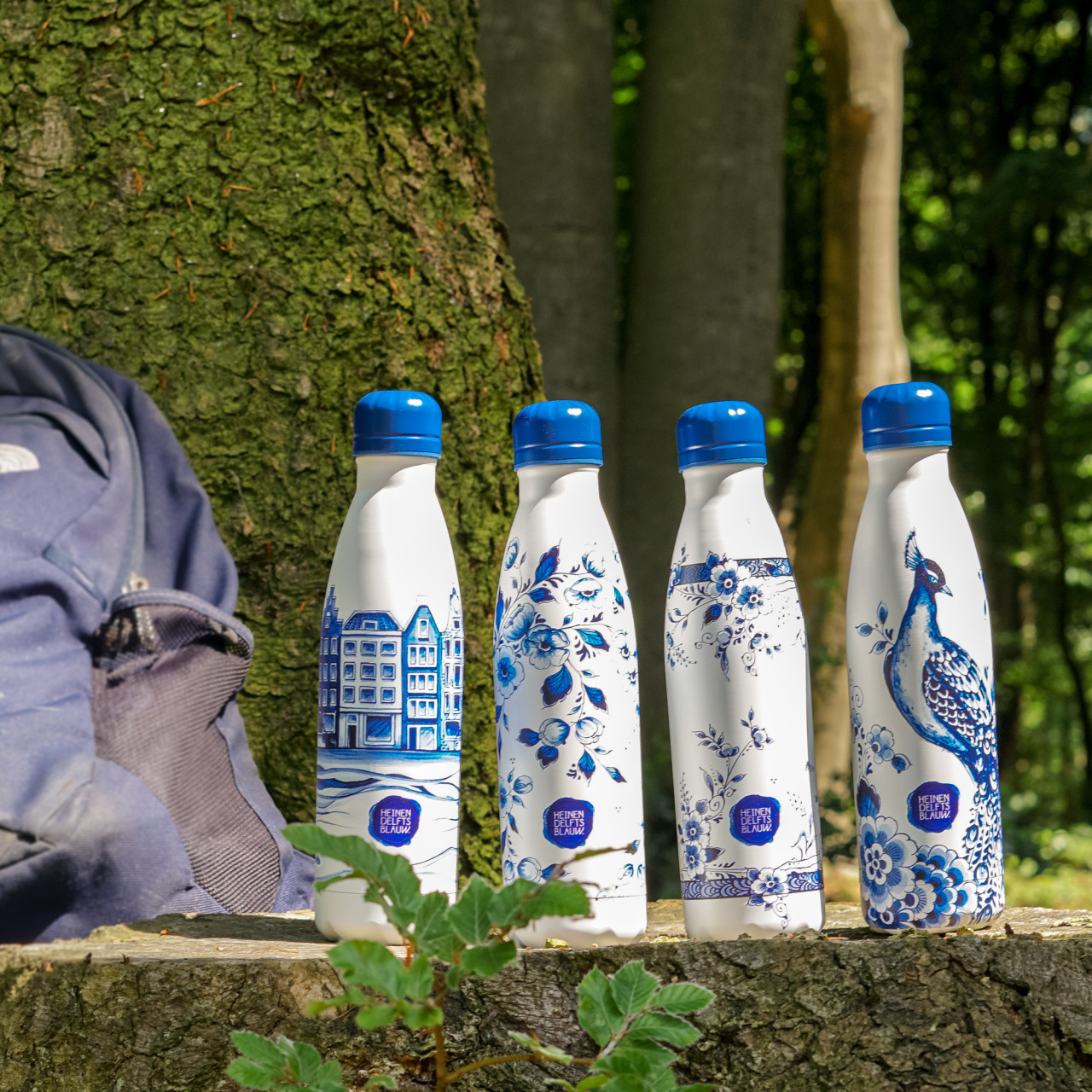 Buy Water bottle Blossom 500 ml » Heinen Delfts Blauw